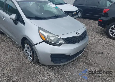 2013 Kia Rio Lx из США, поврежденный, VIN KNADM4A33D6111258